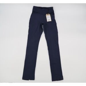 Prana Women's XS Monte Baldo Legging Ankle‎ Length Leggings Pockets Navy NEW NWT